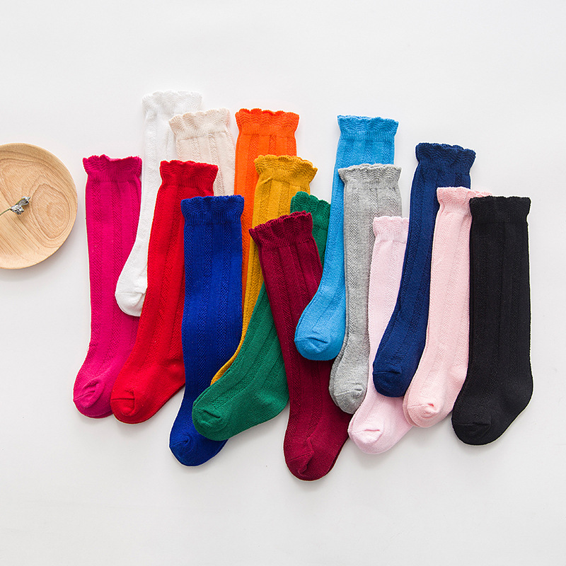 Baby Sock Oximeter - Осенние Хлопковые гольфы ярких цветов с