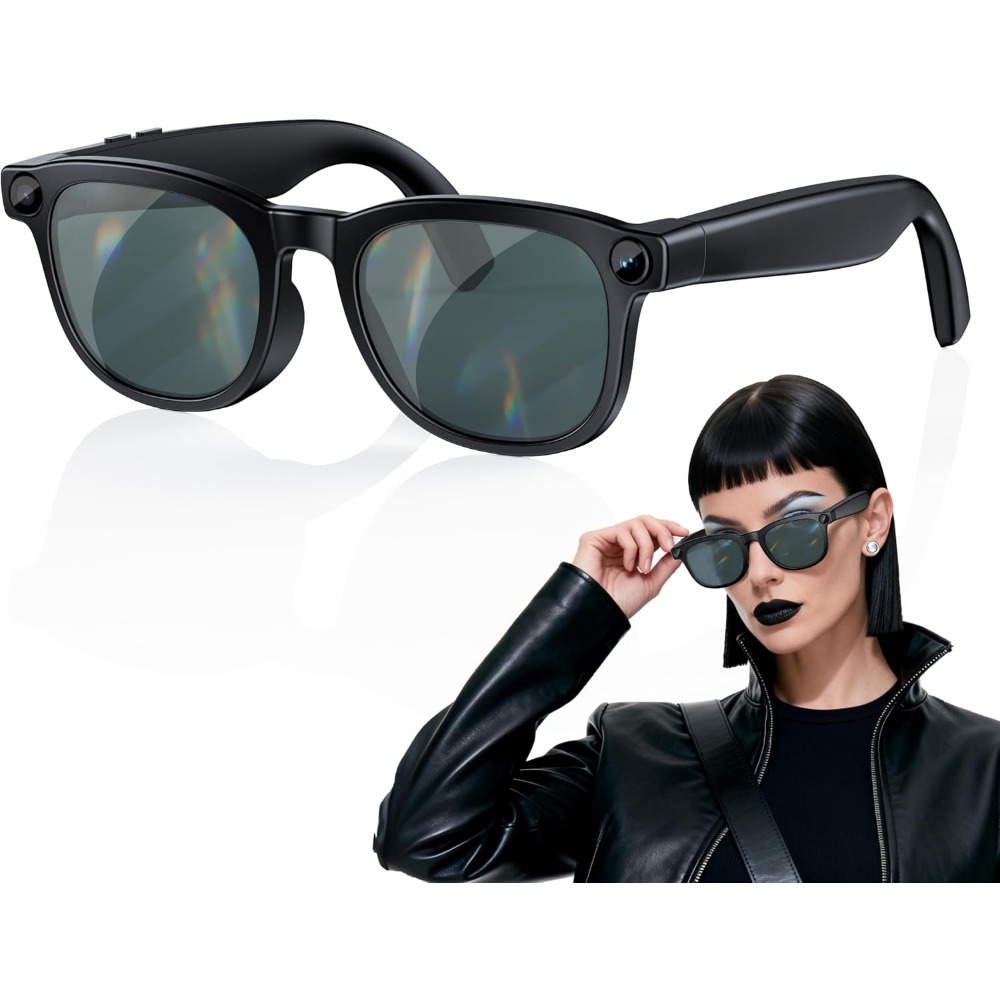 Smart Glasses Lens - Умные очки: видео 4K, аудиосистема с