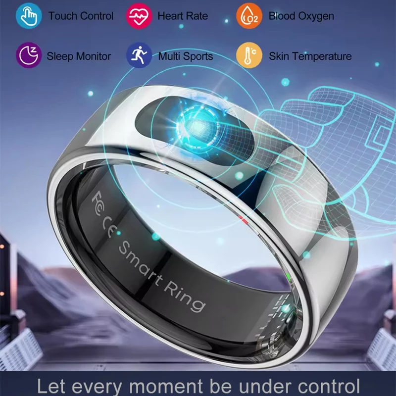 Temperature Ring Skin - Умное кольцо с зарядным чехлом для