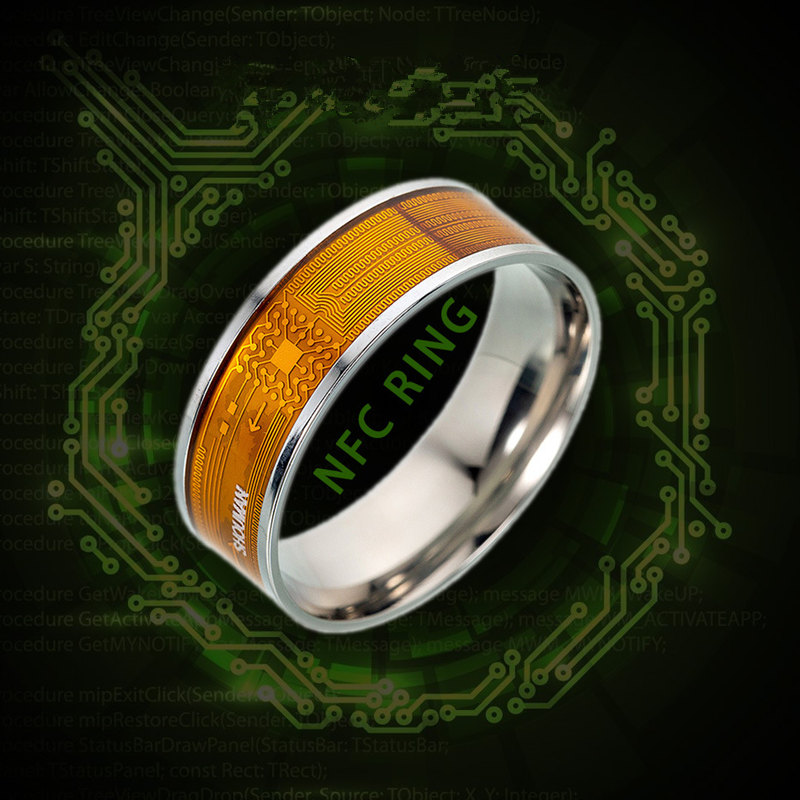 Smart Ring Nfc Pay - Многофункциональное кольцо унисекс из нержавеющей стали
