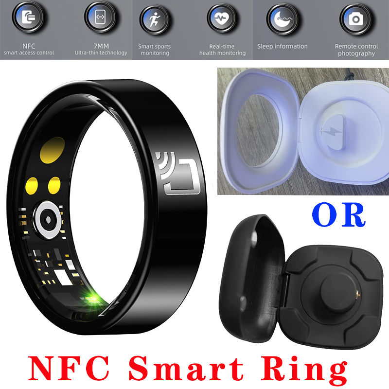 Smart Ring Nfc Pay - Смарт-кольцо NFC с пульсометром, монитор сна,