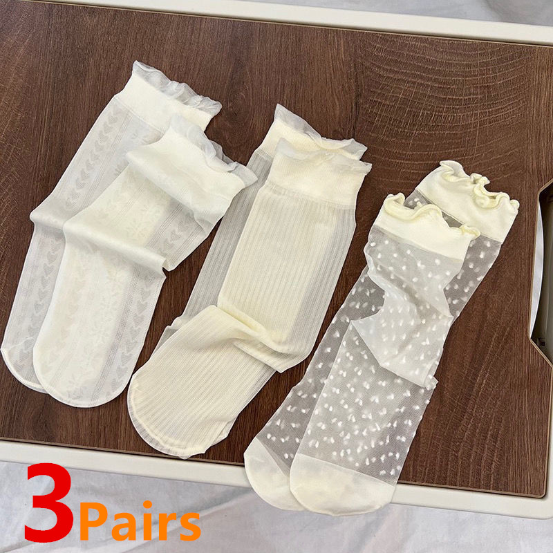 Baby Sock Oximeter - 3 пары/лот, гольфы для маленьких девочек,