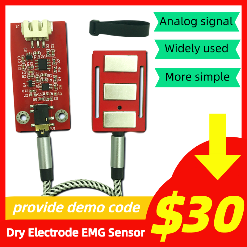 Muscle Sensor Emg - Сухой электрод, датчик EMG, электрический датчик