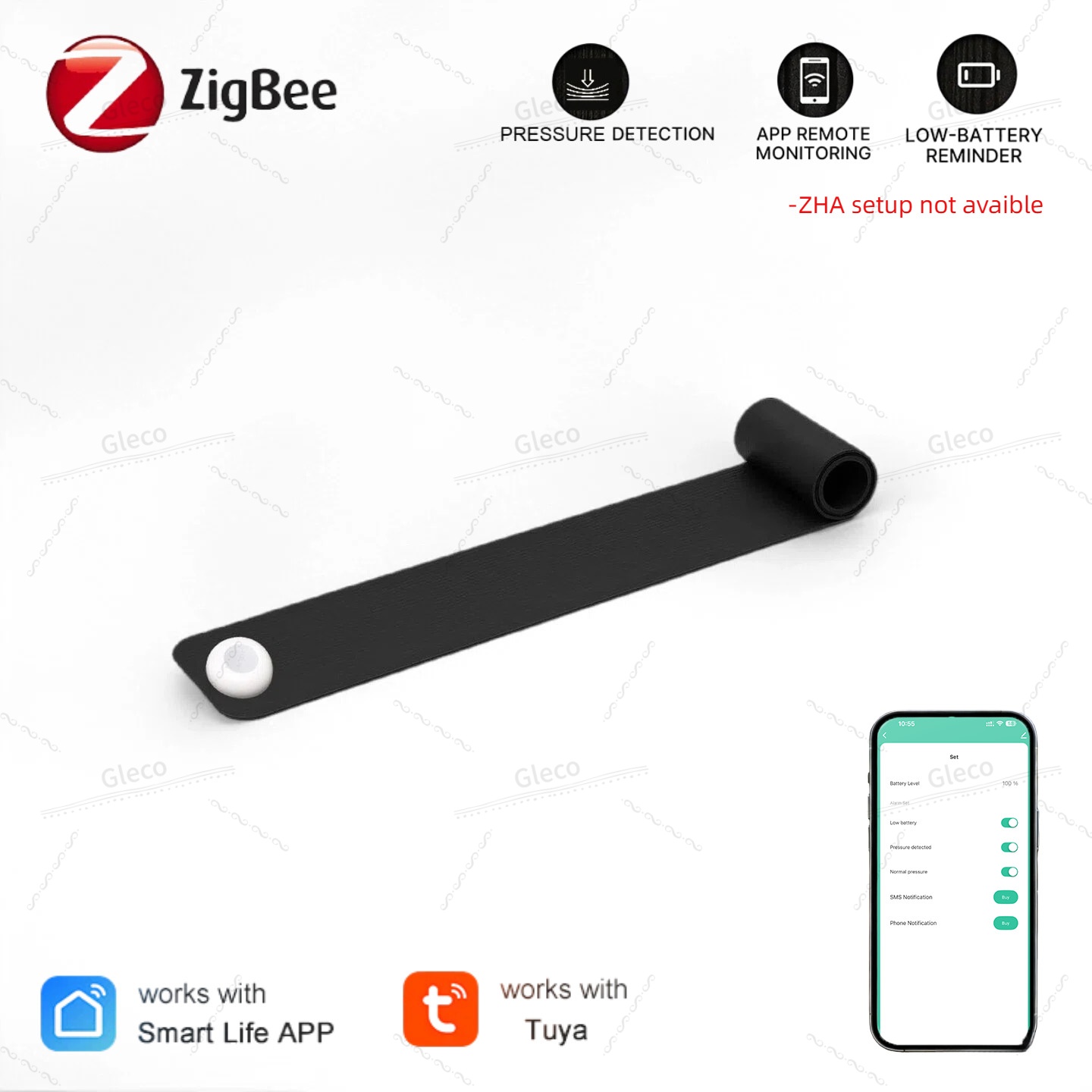 Smart Insole Pressure - Датчик давления Zigbee, детектор гравитации, питание