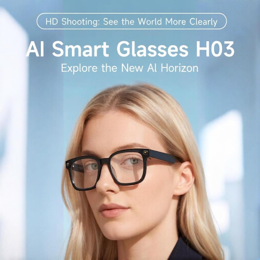 Умные очки с 8-мегапиксельной  – обзор и цена Smart Glasses Lens