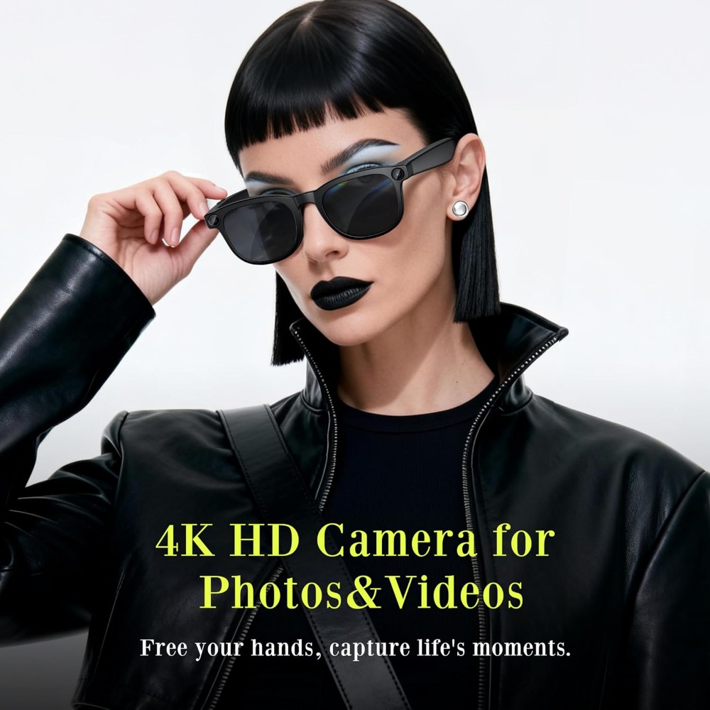 Умные очки: видео 4K, аудиосис – обзор и цена Smart Glasses Lens