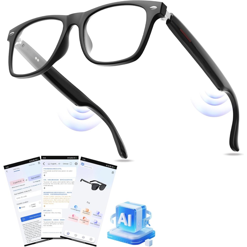 Умные очки с функцией перевода – обзор и цена Smart Glasses Lens