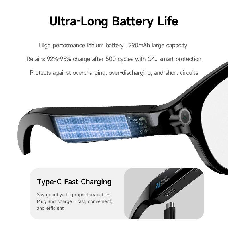 Умные очки XIAOMI AI 8K с дист – обзор и цена Smart Glasses Lens