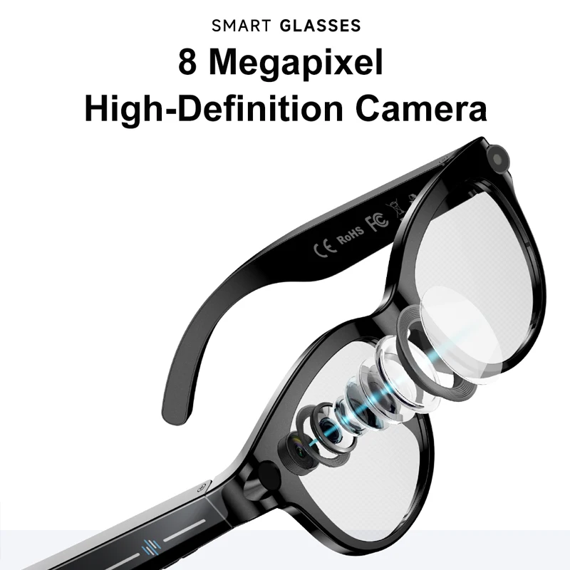 Умные очки XIAOMI AI 8K с дист – обзор и цена Smart Glasses Lens