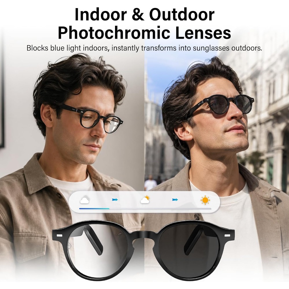 Умные очки с ИИ и переводом на – обзор и цена Smart Glasses Lens