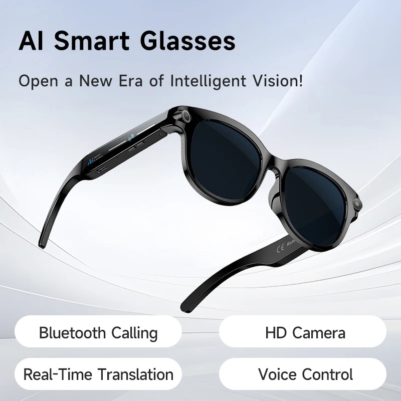 Умные очки AI 2026 с 8K-камеро – обзор и цена Smart Glasses Lens