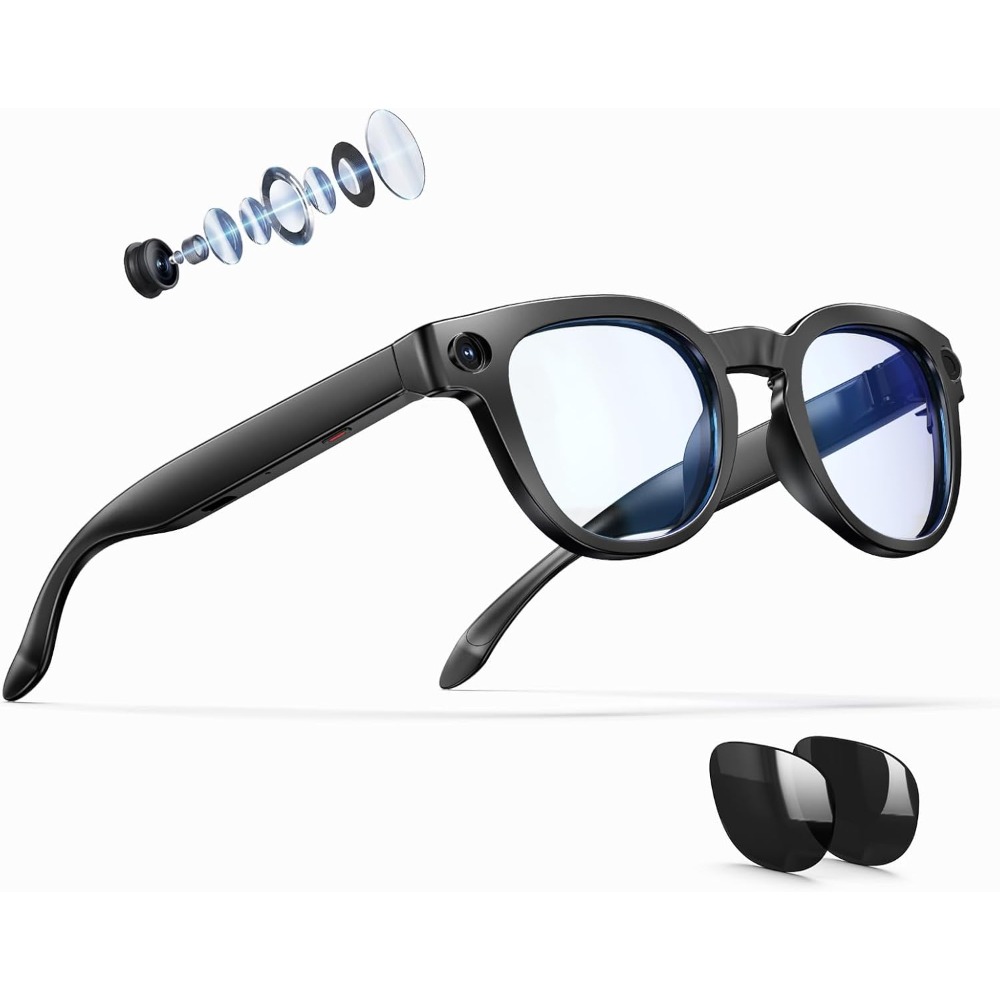 Умные очки с камерой 8 МП, вид – обзор и цена Smart Glasses Lens