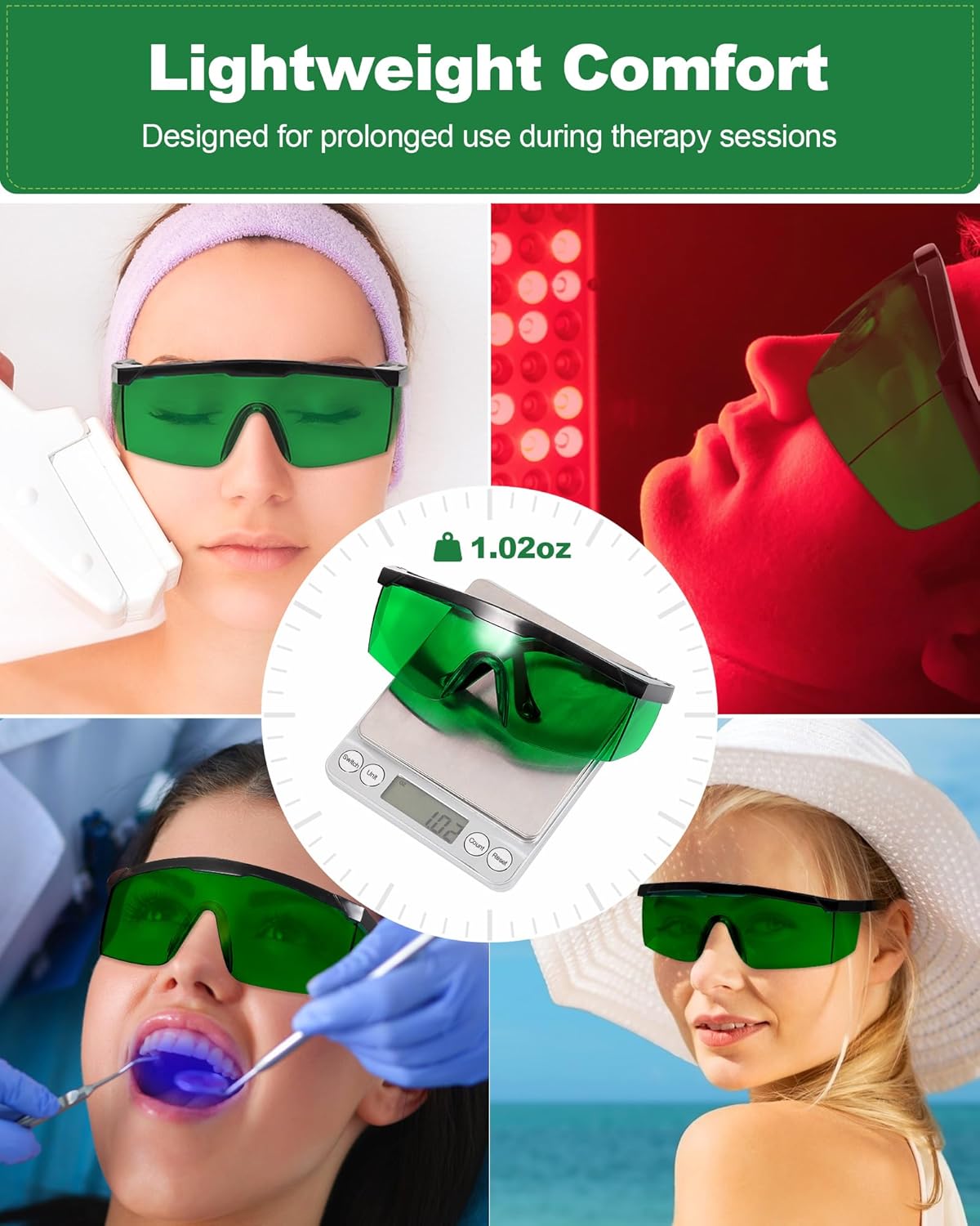 Очки для светотерапии: защита  – обзор и цена Light Therapy Glasses
