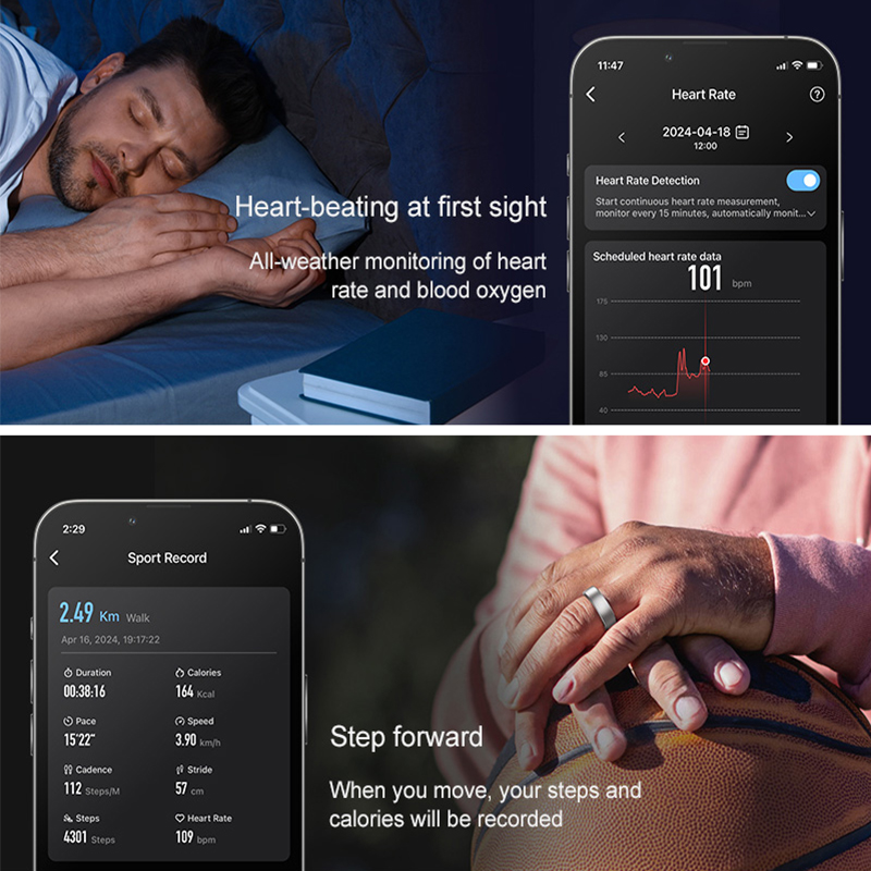 Умное кольцо R10 с зарядным че – обзор и цена Temperature Ring Skin
