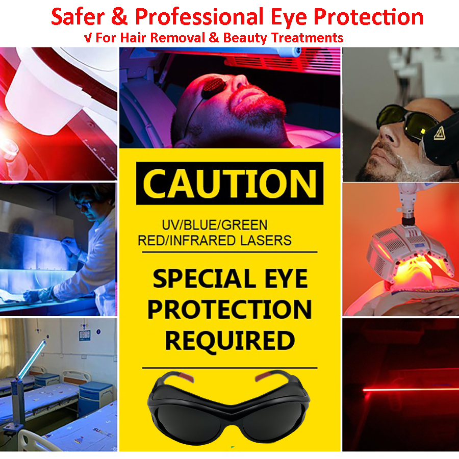 Очки для защиты глаз при лазер – обзор и цена Light Therapy Glasses