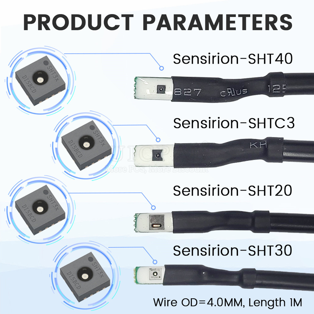 SHT40 SHT30 SHT20 SHTC3 Модуль – обзор и цена Muscle Sensor Emg